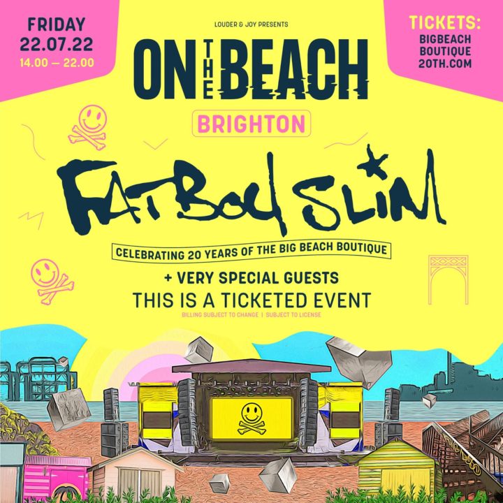 On Beach Presents Fatboy Slim Celebrating Big Beach Boutique's Anniversary - Rebels